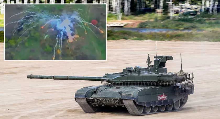 M982 Excalibur vs Т-90М «Прорыв»: ВСУ поразили российский ультрасовременный танк с помощью высокоточного снаряда 