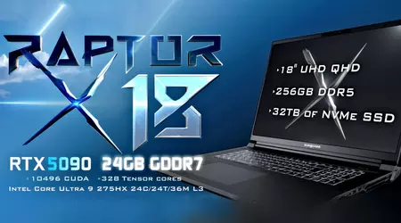 256GB DDR5, 32TB SSD and only $15,000 — Eurocom unveiled the impressive Raptor X18 laptop