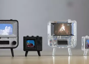 The TinyTV 2 and TinyTV Mini: keychain-sized mini TVs with 1" and 0.6" screens for $49.  And yes - they work!