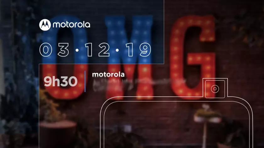 Motorola One Hyper с выезжающей камерой, чипом Snapdragon 675 и тройной камерой представят 3 декабря