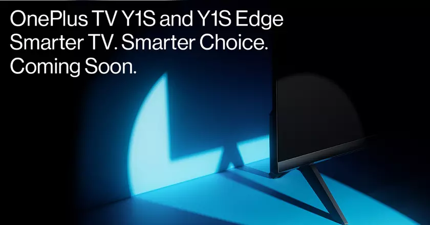 Анонс близко: OnePlus тизерит выход смарт-телевизоров OnePlus TV Y1S и OnePlus TV Y1S Edge