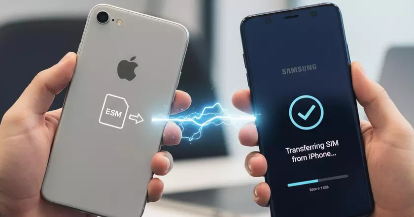 Как перенести eSIM с iPhone на Galaxy: руководство для гиков