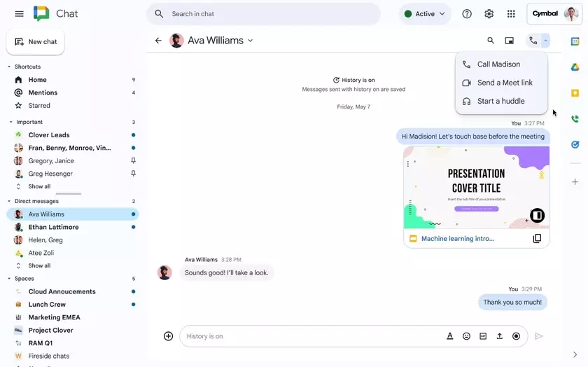 Изучение чата Google: Будущее общения на рабочем месте