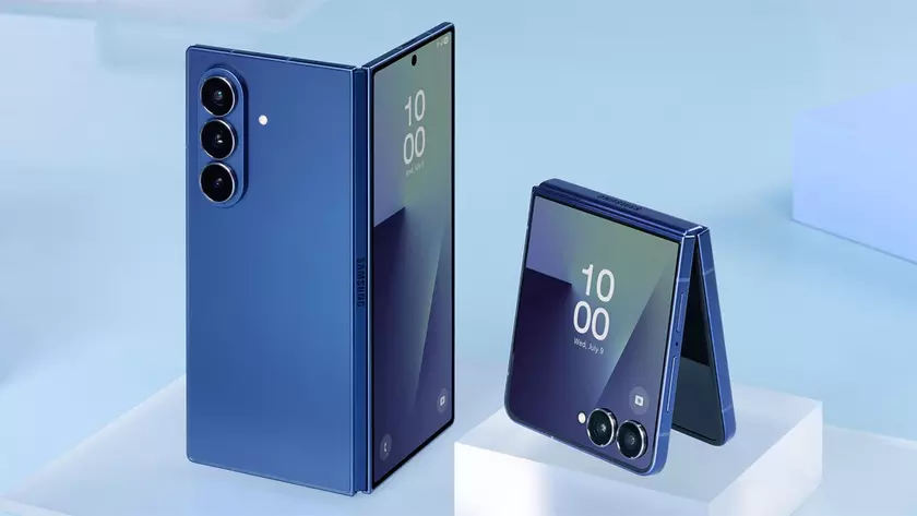 Дизайн гибкого смартфона Samsung Galaxy