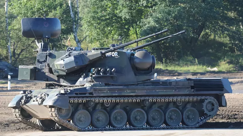 Германия передала Украине дополнительную партию зенитных танков Gepard