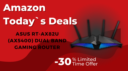 ASUS RT-AX82U Gaming Router with Wi-Fi 6 – Save $60 Now!