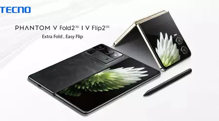 Скільки коштуватимуть складані смартфони Tecno Phantom V Fold 2 і Phantom V Flip 2