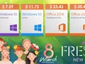 Праздник весны: Windows 10 Pro за 7.59$, Office 2019 ProPlus за 30.43$и другие скидки