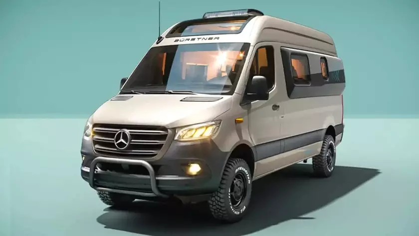 Кемпер Bürstner Habiton 6.1 на базе Mercedes Sprinter