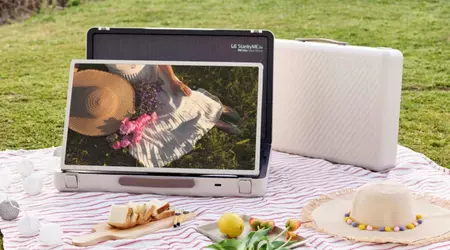 LG has unveiled the unusual StanbyME Go portable monitor in a suitcase case for $885
