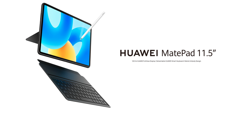 Huawei представила на глобальном рынке MatePad 11.5: планшет с  дисплеем на 120 Гц и чипом Snapdragon 7 Gen 1 