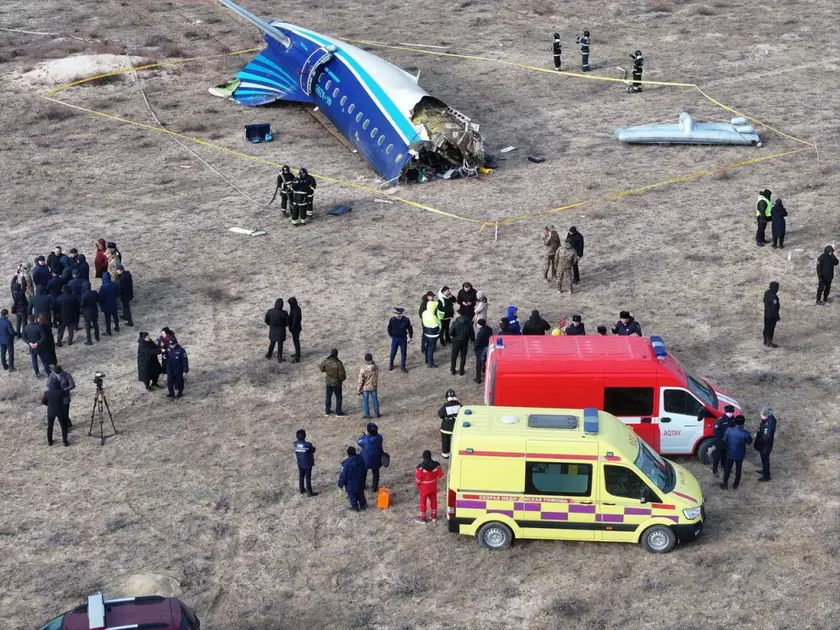 Трагический инцидент: Сбитый Embraer ERJ-190 от Azerbaijan Airlines