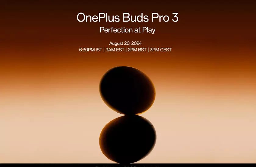 Официально: OnePlus Buds Pro 3 дебютируют на презентации 20 августа