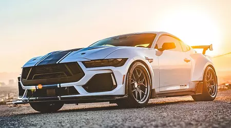 Shelby American has unveiled the Super Snake-R - a Mustang Dark Horse on steroids