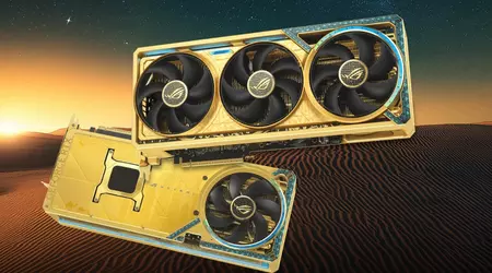 It's not a metaphor: Asus has released a batch of exclusive gold RTX 5090 graphics cards