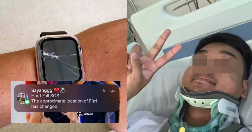 Apple Watch вызвали скорую помощь и связались с девушкой мотоциклиста, сбитого грузовиком