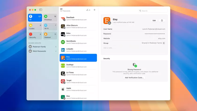 Для замены iCloud Keychain: Apple представила отдельное приложение Passwords