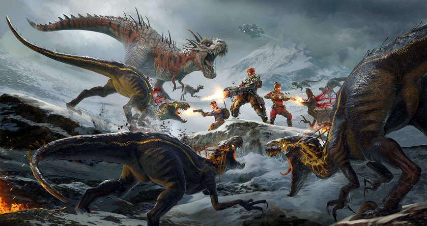 Динозавры должны умереть: анонс командного шутера Second Extinction в духе Turok для XSX и ПК