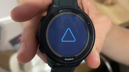 Garmin fixes bug that caused watches to freeze on the "blue triangle" after update