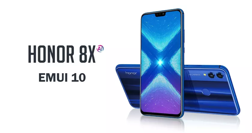 Huawei выпустил стабильное обновление Android 10 c EMUI 10 для Honor 8X
