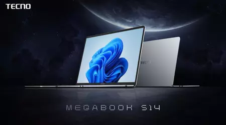 Tecno представила MegaBook S14: найлегший 14-дюймовий OLED-ноутбук