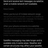 Set up satellite text messages on Galaxy S24 Ultra