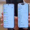 Oppo Find X8s on the left and Apple iPhone 16 Pro on the right
