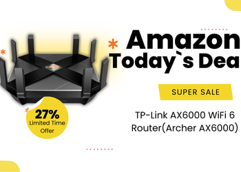 TP-Link Archer AX6000 WiFi 6 Router – Save $60 Today!