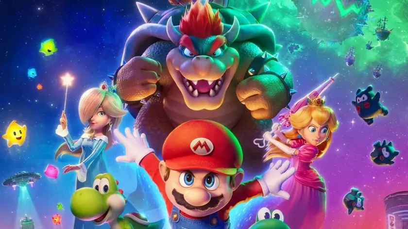 Первый взгляд на арт будущего фильма: The Super Mario Galaxy!