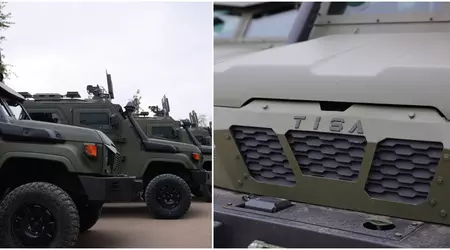 Нові українські бронеавтомобілі UAT-TISA вже передали Силам оборони