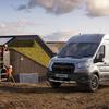 Ford Transit Trail in the countryside