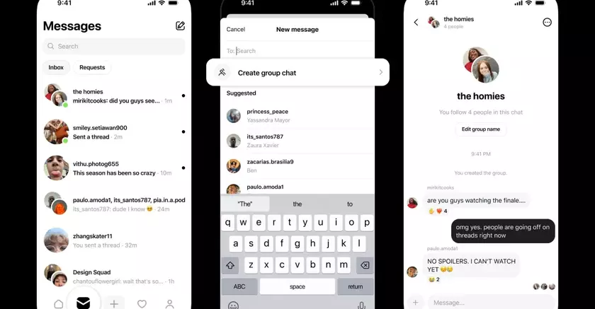 Threads вводит групповые чаты: новые возможности для коммуникации