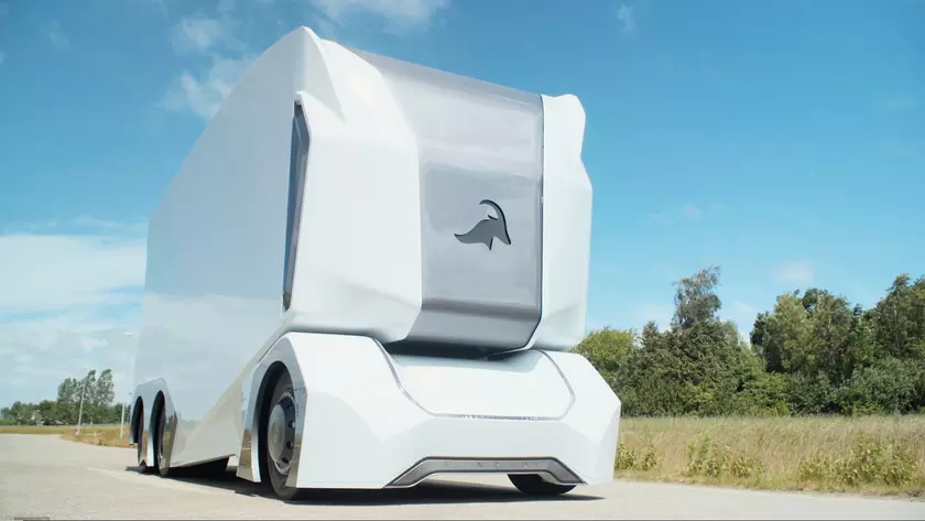Осенью на дорогах появятся шведские беспилотные грузовики Einride T-pod