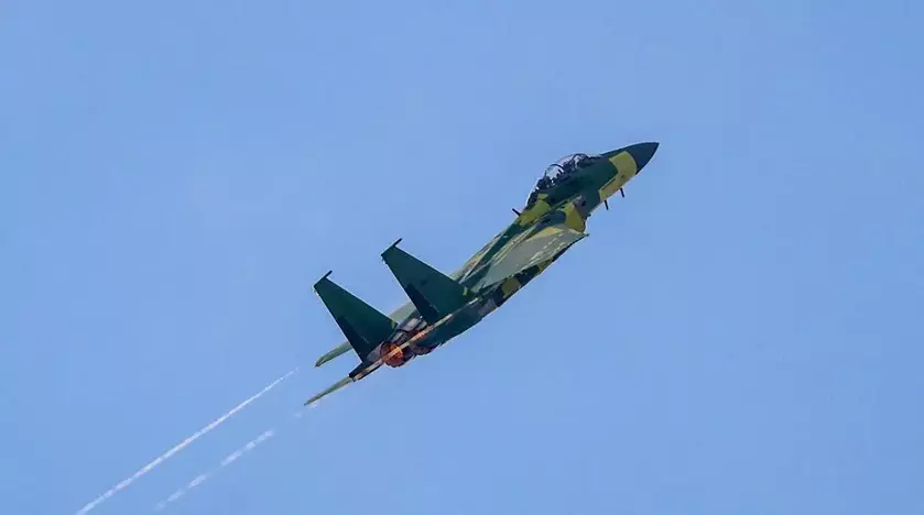 Первый модернизированный истребитель F-15EX Eagle II в финальной конфигурации совершил дебютный полёт