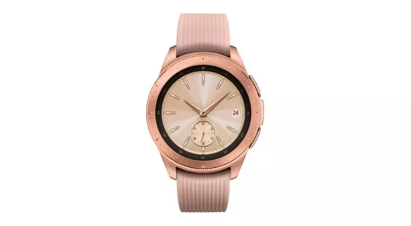 Смарт-часы Galaxy Watch в цвете Rose Gold показались на официальном сайте Samsung