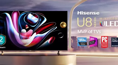 Hisense U8Q Mini LED TV: Новинка з 4K та Dolby Atmos доступна в Європі