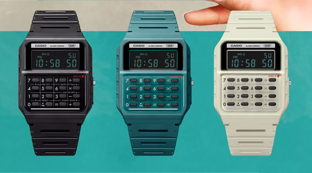 Назад у 70-ті: представлено новий годинник Casio з функціями калькулятора в стилі першого калькулятора Casio Mini