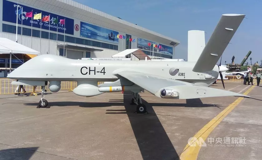 Китайский аналог MQ-9 Reaper был впервые замечен возле Тайваня – дрон Rainbow CH-4 вошёл в опознавательную зону ПВО
