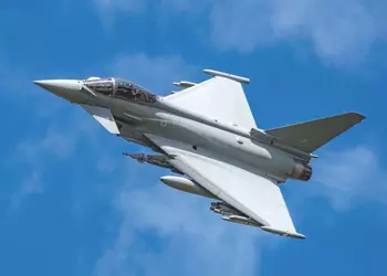 Британские истребители Typhoon трижды за неделю перехватывали российские самолеты над Балтией
