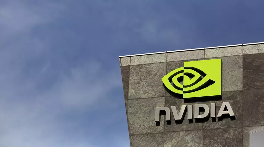Nvidia украшает фасад: новый логотип на главном здании