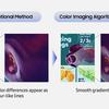 An example of how the Color Imaging algorithm works