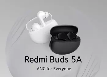 Xiaomi has introduced Redmi Buds 5A with ANC, Bluetooth 5.4 and Google Fast Pair for $24