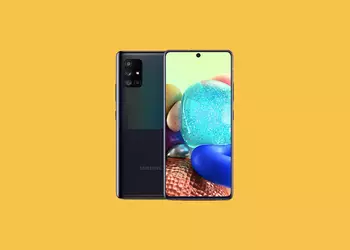 Nine months after Android 12: The Samsung Galaxy A71 5G received the Android 13 (One UI 5.0) update