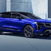 2026 Cadillac Optiq V in the bright lights.