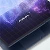 Solar panel on the back of Lenovo Yoga laptop