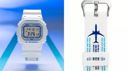 Casio представила новий годинник G-Shock DW-5600 у співпраці з авіакомпанією ANA