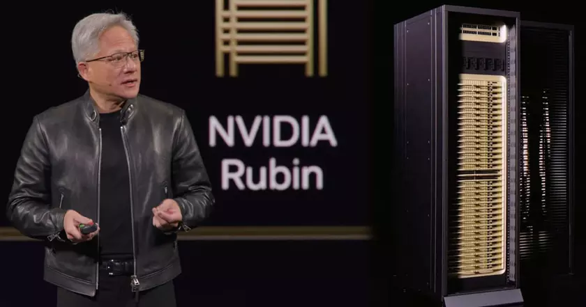 Стойка Nvidia NVL72 на базе архитектуры Rubin