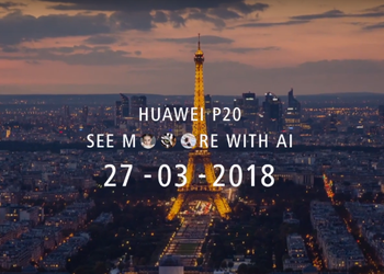 Official renditions of the flagship line of smartphones Huawei P20