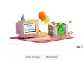 Сегодняшний дудл посвящен 17-летию компании Google