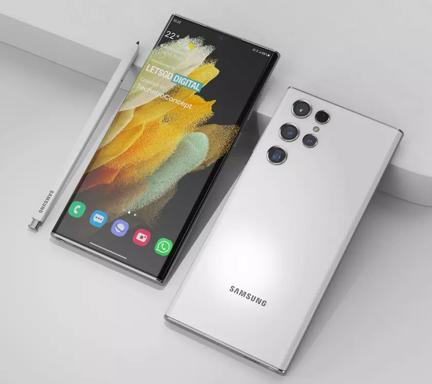 В сети появились все модификации и цвета смартфонов Galaxy S22, Galaxy S22+ и Galaxy S22 Ultra